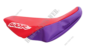Red seat cover Honda XR400R 1996 - HSTTV